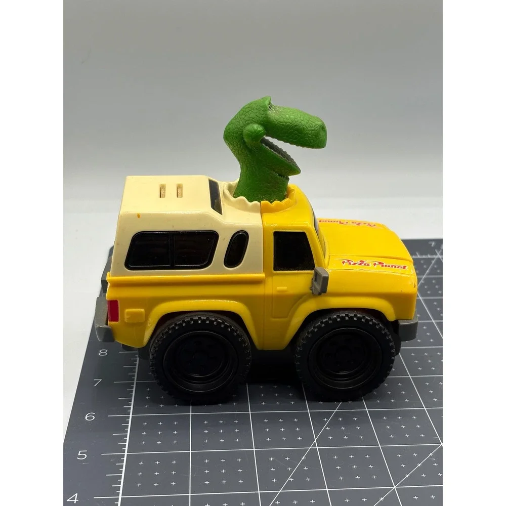 Disney Pixar Toy Story Pizza Planet Truck Rex Alien Mattel 2012 X2905 Yellow